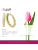 BALIA Gold 333 Damen Creolen Shine Ohrringschmuck ca. 1,5cm