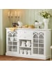 SoBuy Sideboard in Weiß - (B)120 x (H)78 x (T)39cm