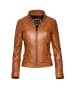 Bugatti Lederjacke BULady-139 in Cognac