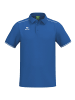 erima Herren Poloshirt in new royal/weiss