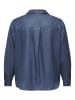 ONLY Carmakoma Hemd in Dark Denim