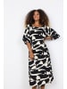 soyaconcept Kleid Chanise 4 in schwarz ecru - 0001
