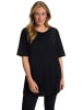 Ulla Popken Shirt in schwarz