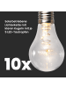STAR Trading Solar Lichterkette Glow in Transparent