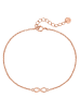 Glanzstücke München Armband Infinity aus Sterling Silber in roségold