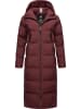 ragwear Wintermantel Patrise in Wine Red