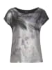 Laura Scott Shirtbluse in beige-schwarz-bedruckt