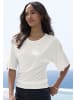 LASCANA Rundhalsshirt in creme