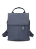 Zwei Mademoiselle MR45 - Rucksack Mini 22 cm (rubin) in nubuk-blue