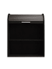 58 aufm Kessel JALOUSIESCHRANK Eada 69 x 44 x 85 Rollladenschrank Schwarzstahl/Graphit
