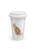 Mr. & Mrs. Panda To Go Becher Otter Kind ohne Spruch in Weiß