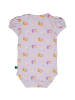 Fred´s World by GREEN COTTON Kurzarmbody in Lavender/lavender/Tangerine