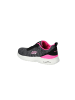 Skechers Sneaker in black/hot pink