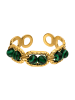 PURELEI Ring Green Harmony Gold