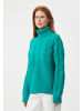 Finn Flare Langarmpullover Strick in green