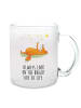 Mr. & Mrs. Panda Tee Tasse Fuchs Sterne mit Spruch in Transparent