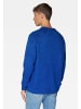 Mavi Jeans Weicher Strickpullover Stretch Rundhals Sweater Einfarbig in Blau