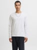 Jack & Jones Langarm-T-Shirt in White