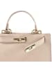 Florence Florence Umhängetasche Leder beige ca. 23cm