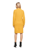 CARTOON Strickkleid mit Stehkragen in Orange