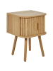 Beliani Beistelltisch SELAH in Braun - (W) 40 x (H) 54 x (L) 40 cm