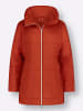 Sieh an! Steppjacke in rostrot