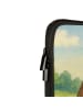 Mr. & Mrs. Panda Laptoptasche Bären mit Hut Design mit Spruch in Weiß
