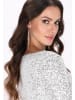 faina Women Dress in Silver
