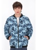 MO Men Jacket in blue multicolor
