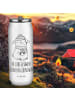 Mr. & Mrs. Panda Edelstahl Trinkflasche Schwein Glühwein mit Spruch in Weiß