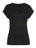 Laura Scott Rundhalsshirt in schwarz