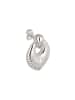 IZIA Women Earrings With Butterfly Clutch in Silver
