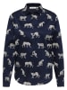 Eterna Bluse REGULAR FIT in navy