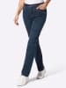 WITT WEIDEN 5-Pocket-Jeans in blue-stone-washed