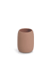 Zeller Zahnputzbecher BRASS TONE in Mocca, Ø 8,4 cm