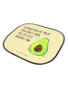 Mr. & Mrs. Panda Sonnenschutz Pkw Avocado Glücklich mit Spruch in Gelb Pastell