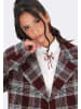 myMo ROCKS Women Jacket in burgundy check