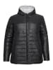 sheego Wendejacke in schwarz-grau