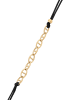 faina Bracelet in Gold Black