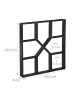 relaxdays 2 x Pflasterform in Schwarz