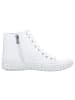 Gemini Schnürstiefelette in weiss