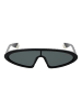 Polaroid Unisex Sonnenbrillen Monolinse Schwarz