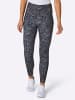 WITT WEIDEN Funktions-Leggings in anthrazit-gemustert