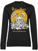 Rick and Morty Pullover in Schwarz