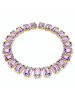 Swarovski Halskette für Erwachsene in violett