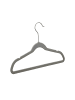 relaxdays 60x Kleiderbügel in Grau