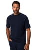 JP1880 Kurzarm T-Shirt in dark blue denim