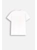 Coccodrillo T-Shirt mit kurzen Ärmeln in weiß