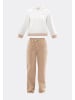 Tom Barron Freizeitanzug Two Color Tracksuit With Embroidery Oen Top in BRAUN
