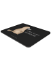 Mr. & Mrs. Panda Mousepad Schnabeltier Mut mit Spruch in Schwarz